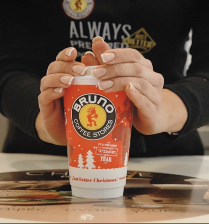 Bruno coffee stores βίντεο παραγωγή